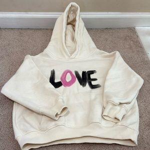 Zara Kids Girls Hoodie (Love)